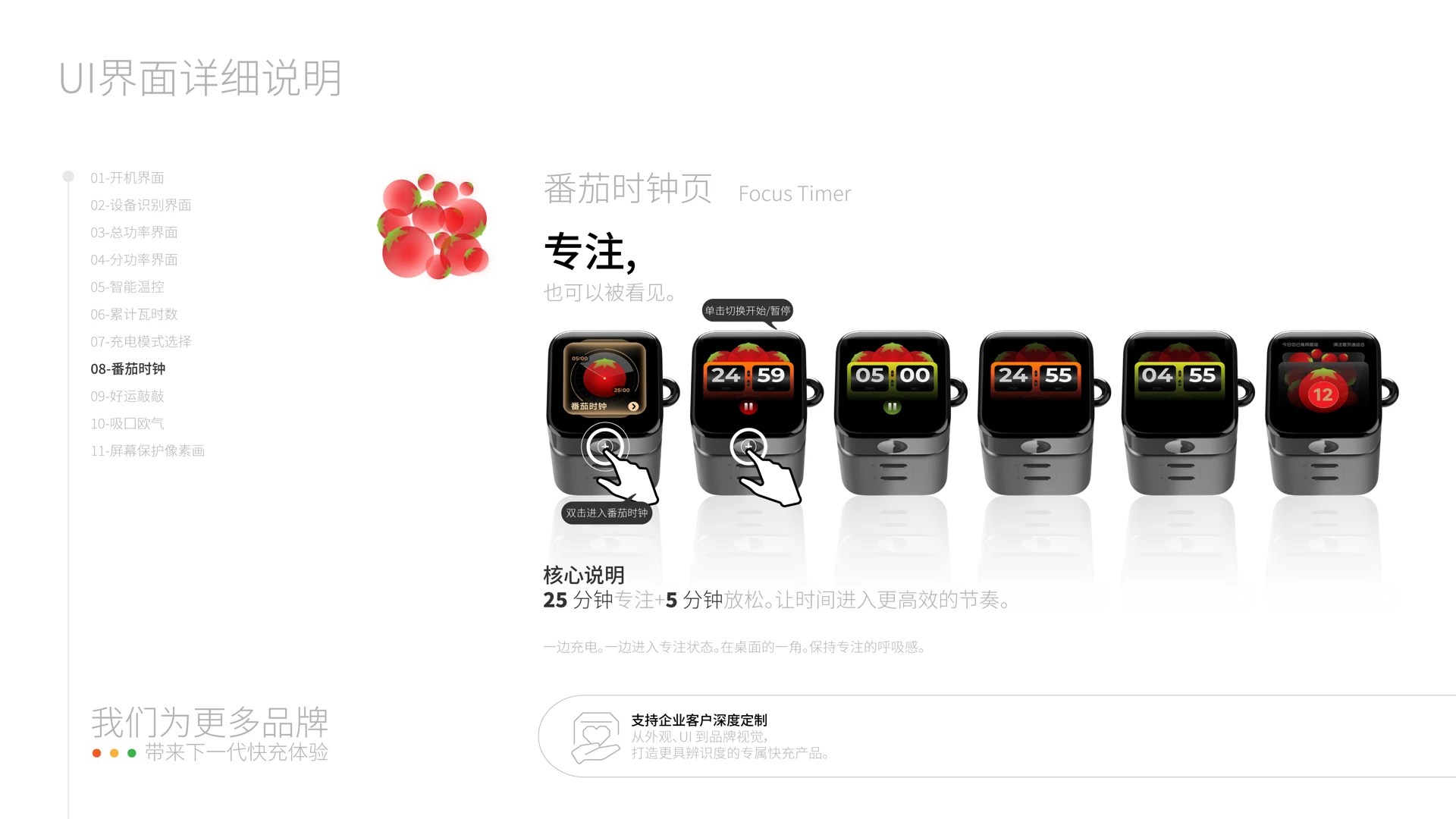 番茄时钟与专注反馈